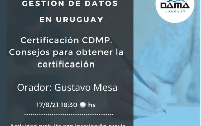 Webinar: Consejos para obtener la certificación CDMP