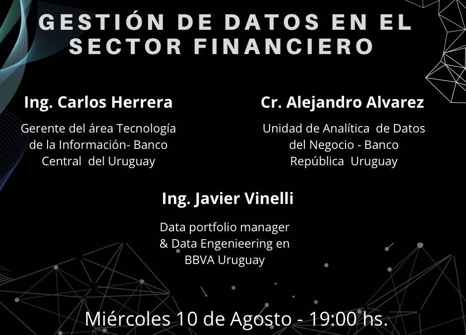 Webinar: Gestión de Datos en el sector financiero de Uruguay