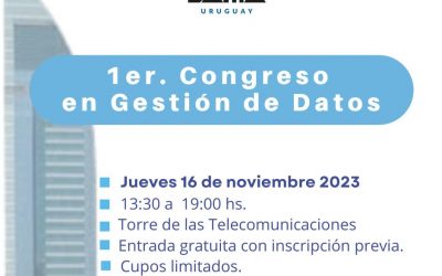 Congreso de Gestión de Datos 2023 en Uruguay