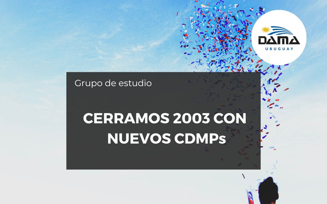 cerramos 2003 con nuevos cdmp