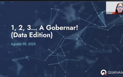 Webinar con Quanam: «1, 2, 3… ¡A Gobernar! (Data Edition)»